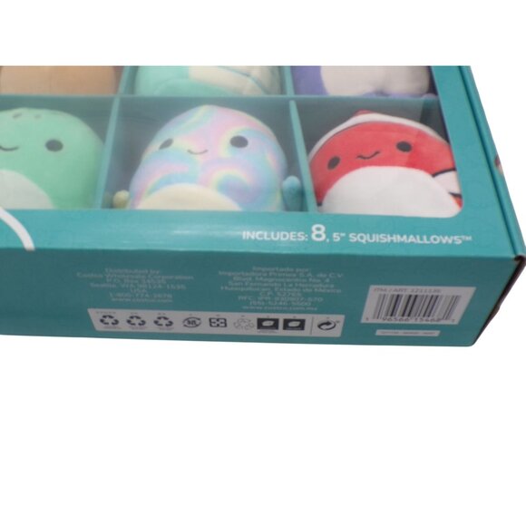 NEW 2022 Kellytoy Original Squishmallows Sea Life Squad 5" Set-8 NIB - Picture 4 of 5